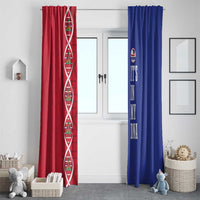 Afro-Haiti Football Window Curtain It's In My DNA - Wonder Print Shop