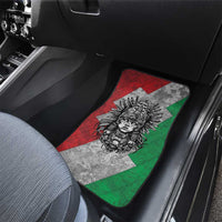 Mexico Aztec Warrior Goddess Car Mats Aztec Tribal Skull Tricolor Armor
