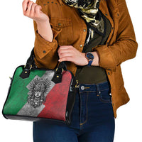 Mexico Aztec Warrior Goddess Shoulder Handbag Aztec Tribal Skull Tricolor Armor