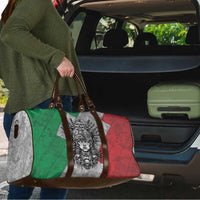 Mexico Aztec Warrior Goddess Travel Bag Aztec Tribal Skull Tricolor Armor