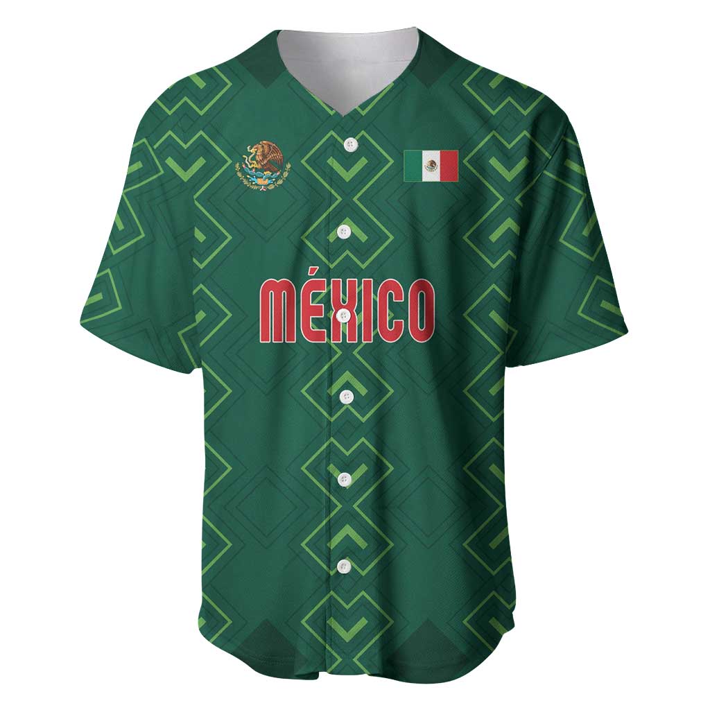 Custom Mexico Football Baseball Jersey Go Champions Mexico