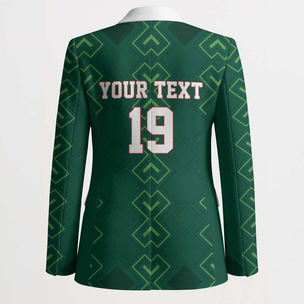 Custom Mexico Football Blazer Go Champions Mexico