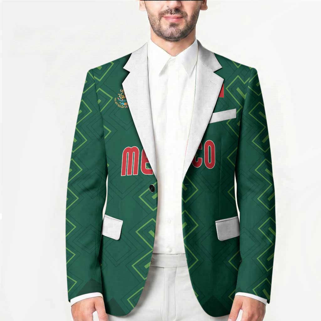Custom Mexico Football Blazer Go Champions Mexico