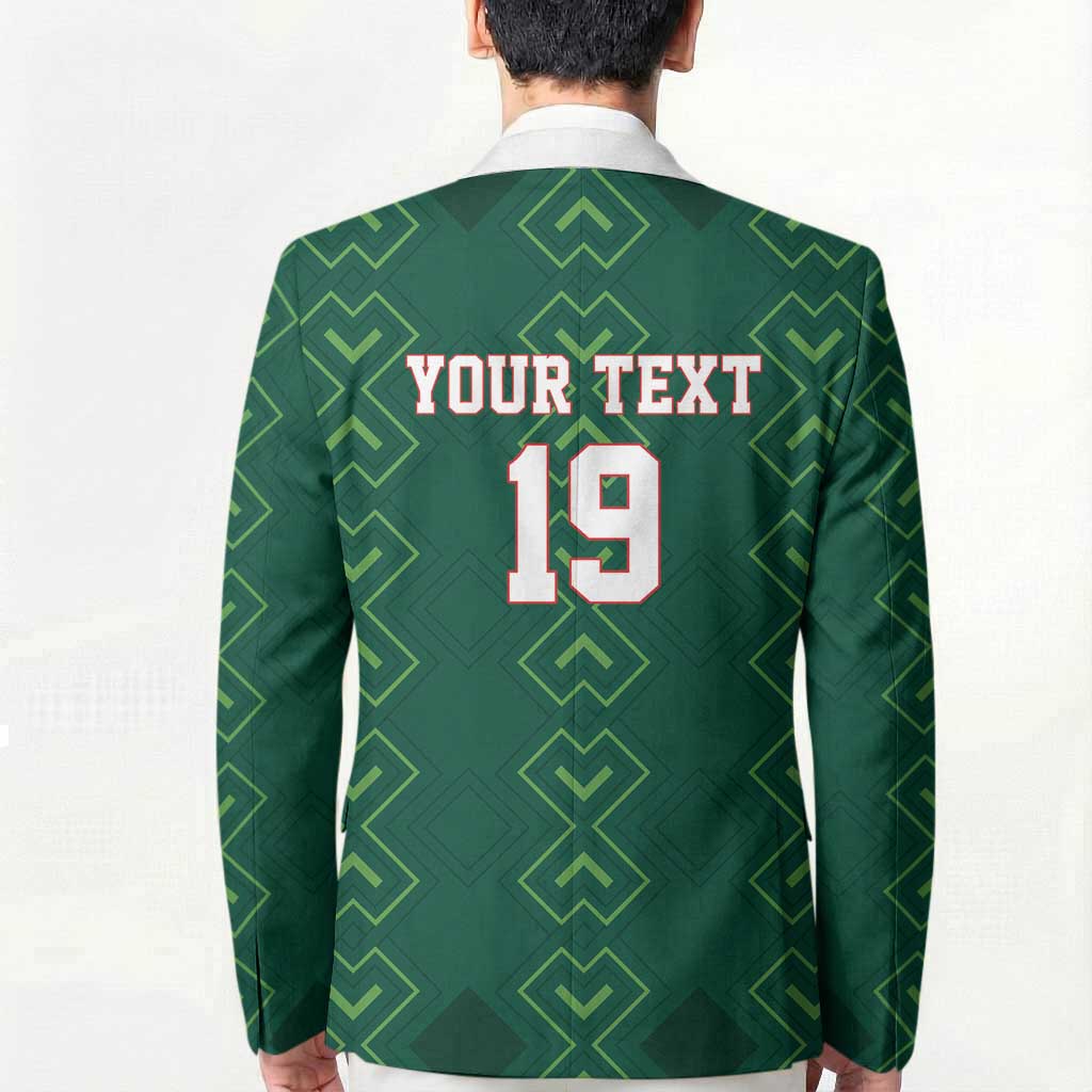 Custom Mexico Football Blazer Go Champions Mexico