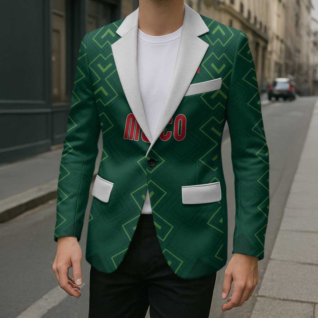 Custom Mexico Football Blazer Go Champions Mexico