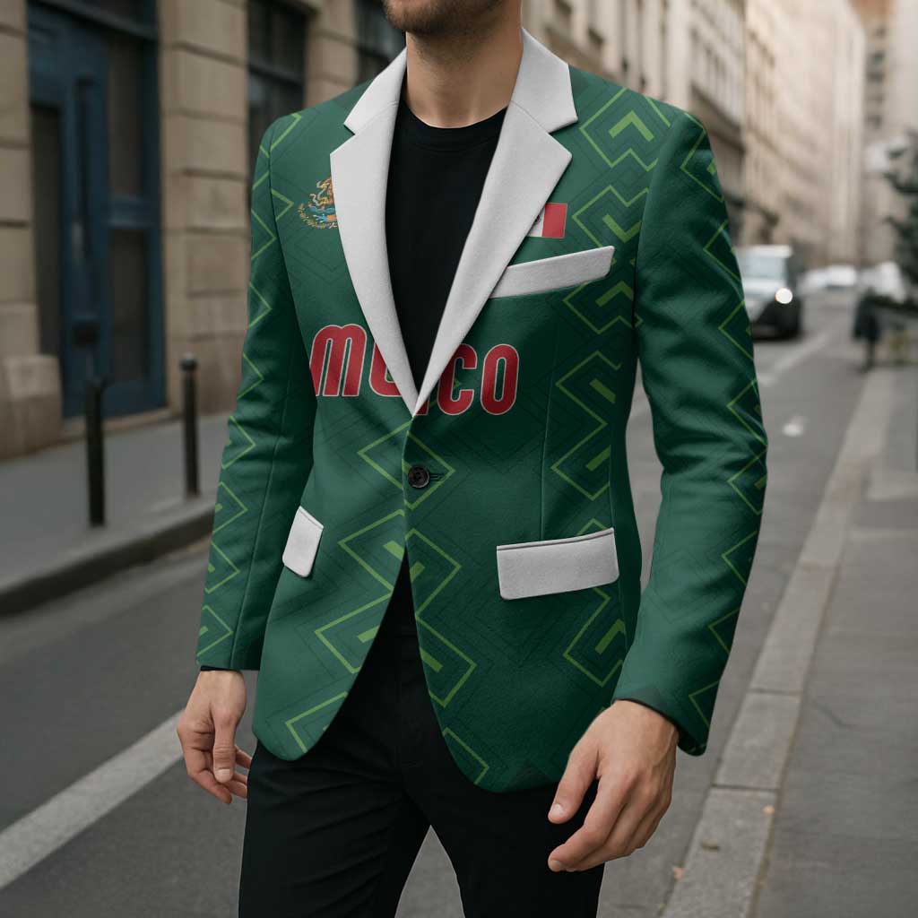 Custom Mexico Football Blazer Go Champions Mexico