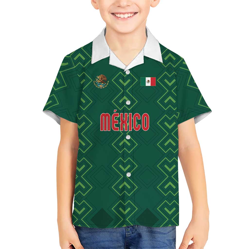 Custom Mexico Football Hawaiian Shirt Go Champions Mexico