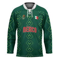 Custom Mexico Football Hockey Jersey Go Champions Mexico