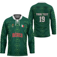 Custom Mexico Football Hockey Jersey Go Champions Mexico