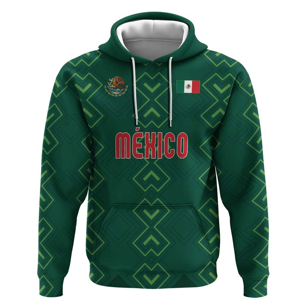 Custom Mexico Football Hoodie Go Champions Mexico