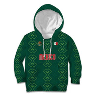 Custom Mexico Football Kid Hoodie Go Champions Mexico