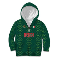 Custom Mexico Football Kid Hoodie Go Champions Mexico