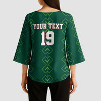 Custom Mexico Football Kimono Sleeve Blouse Go Champions Mexico