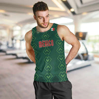 Custom Mexico Football Men Tank Top Go Champions Mexico