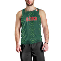 Custom Mexico Football Men Tank Top Go Champions Mexico