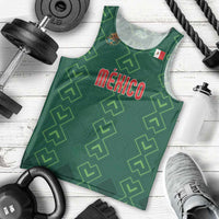 Custom Mexico Football Men Tank Top Go Champions Mexico