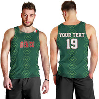 Custom Mexico Football Men Tank Top Go Champions Mexico