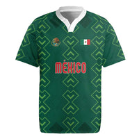 Custom Mexico Football Rugby Jersey Go Champions Mexico