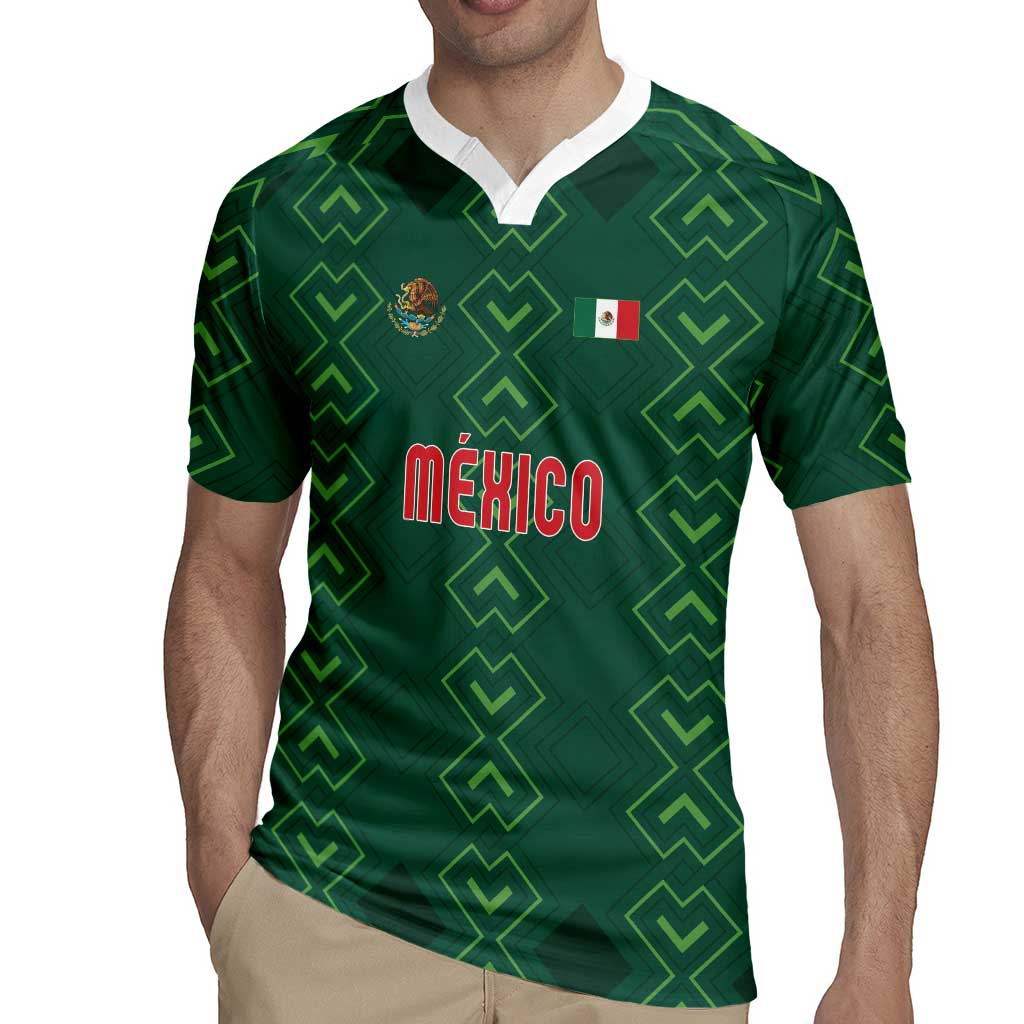 Custom Mexico Football Rugby Jersey Go Champions Mexico