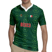 Custom Mexico Football Rugby Jersey Go Champions Mexico
