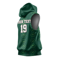 Custom Mexico Football Sleeveless Hoodie Go Champions Mexico