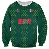 Custom Mexico Football Sweatshirt Go Champions Mexico