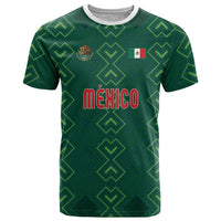 Custom Mexico Football T Shirt Go Champions Mexico