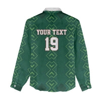 Custom Mexico Football Women Casual Shirt Go Champions Mexico