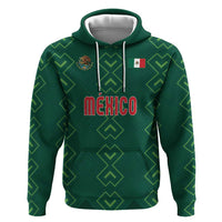Custom Mexico Football Zip Hoodie Go Champions Mexico