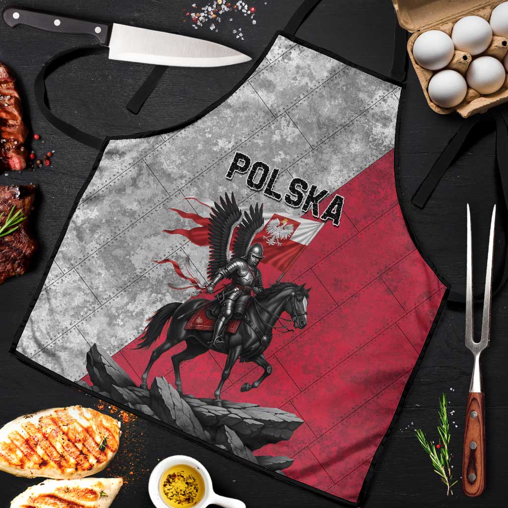 Poland Winged Hussar Warrior Apron Polska Flag Armor Spirit