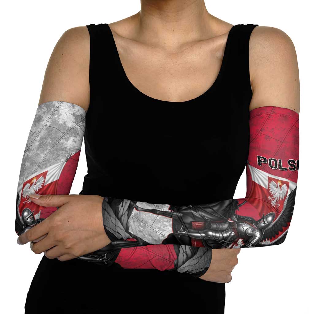 Poland Winged Hussar Warrior Arm Sleeves Polska Flag Armor Spirit