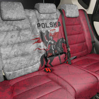 Poland Winged Hussar Warrior Back Car Seat Cover Polska Flag Armor Spirit