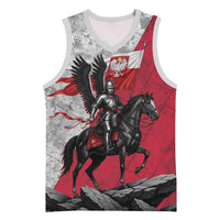Poland Winged Hussar Warrior Basketball Jersey Polska Flag Armor Spirit