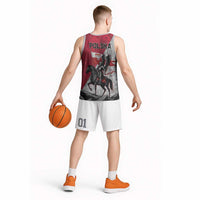 Poland Winged Hussar Warrior Basketball Jersey Polska Flag Armor Spirit
