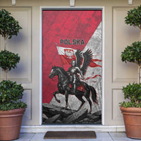 Poland Winged Hussar Warrior Door Cover Polska Flag Armor Spirit