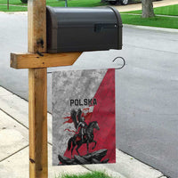 Poland Winged Hussar Warrior Garden Flag Polska Flag Armor Spirit