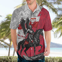 Poland Winged Hussar Warrior Hawaiian Shirt Polska Flag Armor Spirit