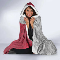 Poland Winged Hussar Warrior Hooded Blanket Polska Flag Armor Spirit