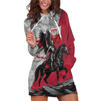 Poland Winged Hussar Warrior Hoodie Dress Polska Flag Armor Spirit