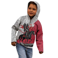 Poland Winged Hussar Warrior Kid Hoodie Polska Flag Armor Spirit