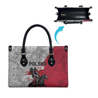 Poland Winged Hussar Warrior Leather Bag Polska Flag Armor Spirit