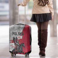 Poland Winged Hussar Warrior Luggage Cover Polska Flag Armor Spirit