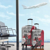 Poland Winged Hussar Warrior Luggage Cover Polska Flag Armor Spirit