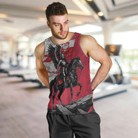 Poland Winged Hussar Warrior Men Tank Top Polska Flag Armor Spirit
