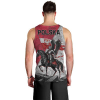 Poland Winged Hussar Warrior Men Tank Top Polska Flag Armor Spirit