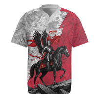 Poland Winged Hussar Warrior Rugby Jersey Polska Flag Armor Spirit