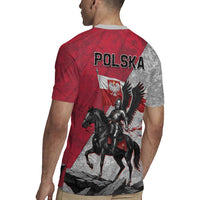 Poland Winged Hussar Warrior Rugby Jersey Polska Flag Armor Spirit