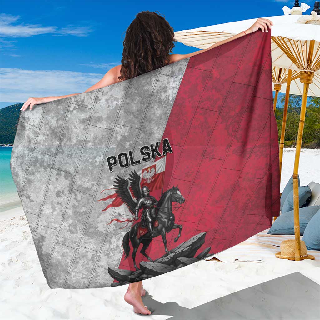 Poland Winged Hussar Warrior Sarong Polska Flag Armor Spirit