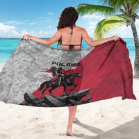 Poland Winged Hussar Warrior Sarong Polska Flag Armor Spirit