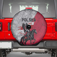 Poland Winged Hussar Warrior Spare Tire Cover Polska Flag Armor Spirit